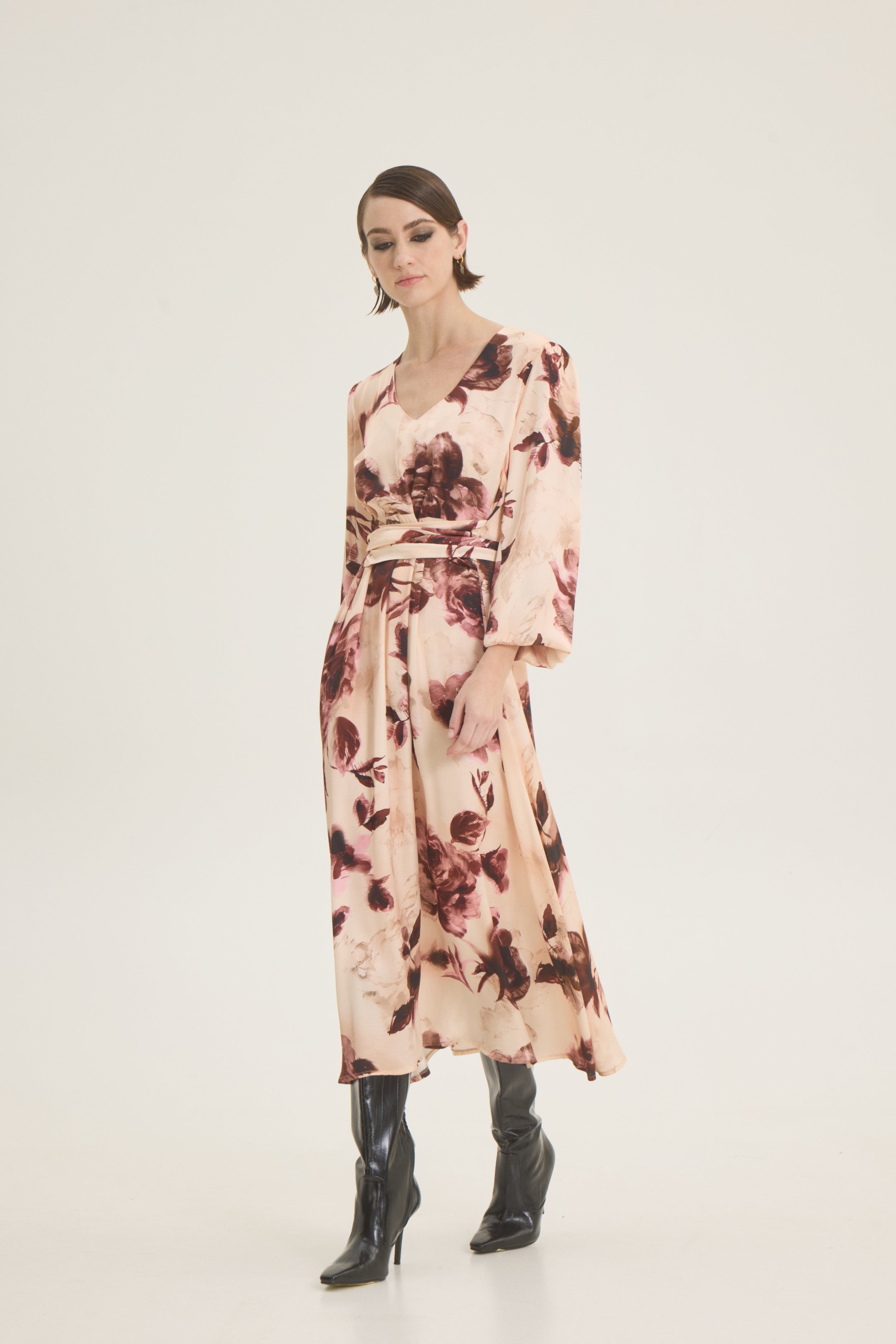 Blossom printed dress