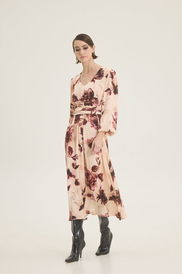 Blossom printed dress