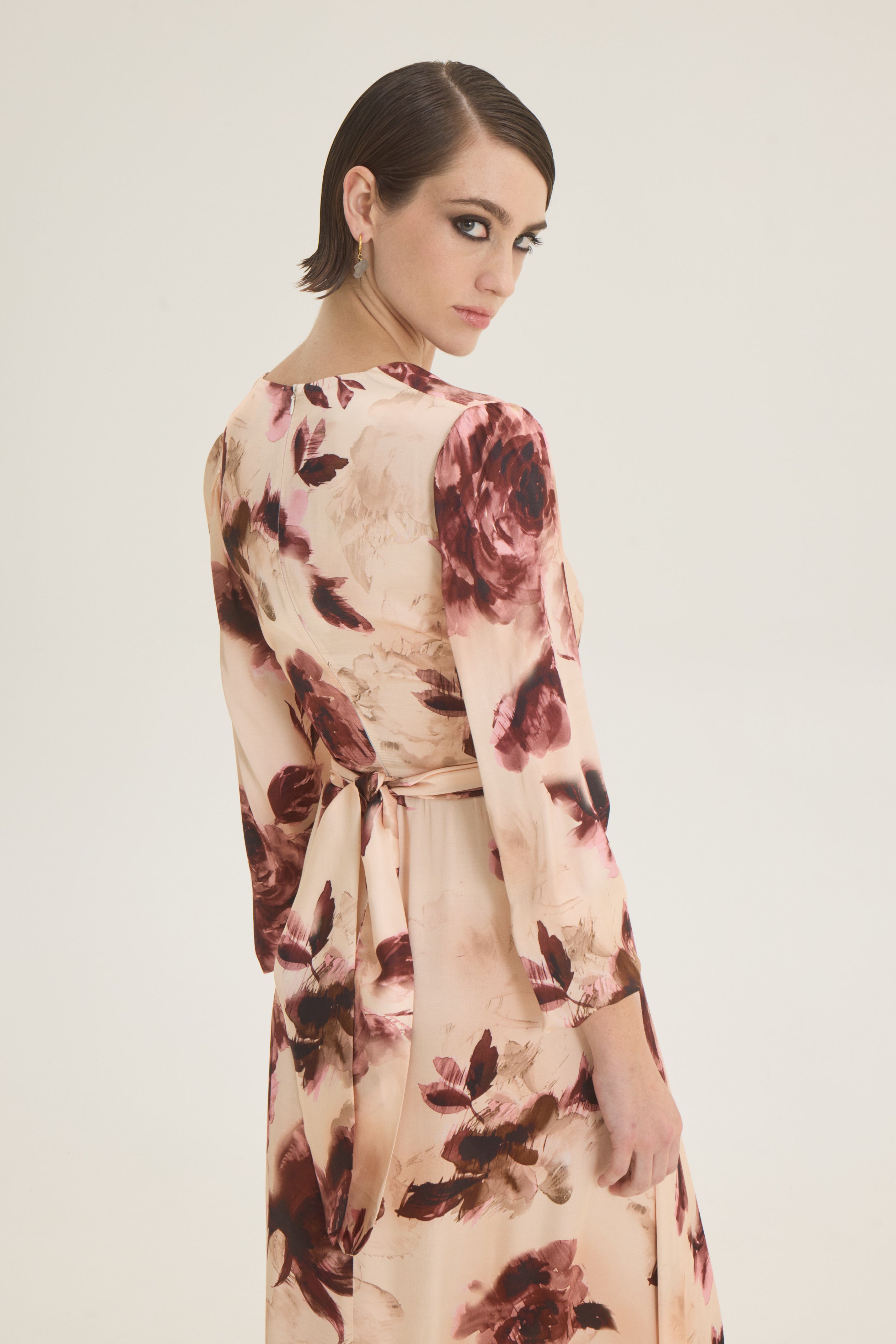 Blossom printed dress