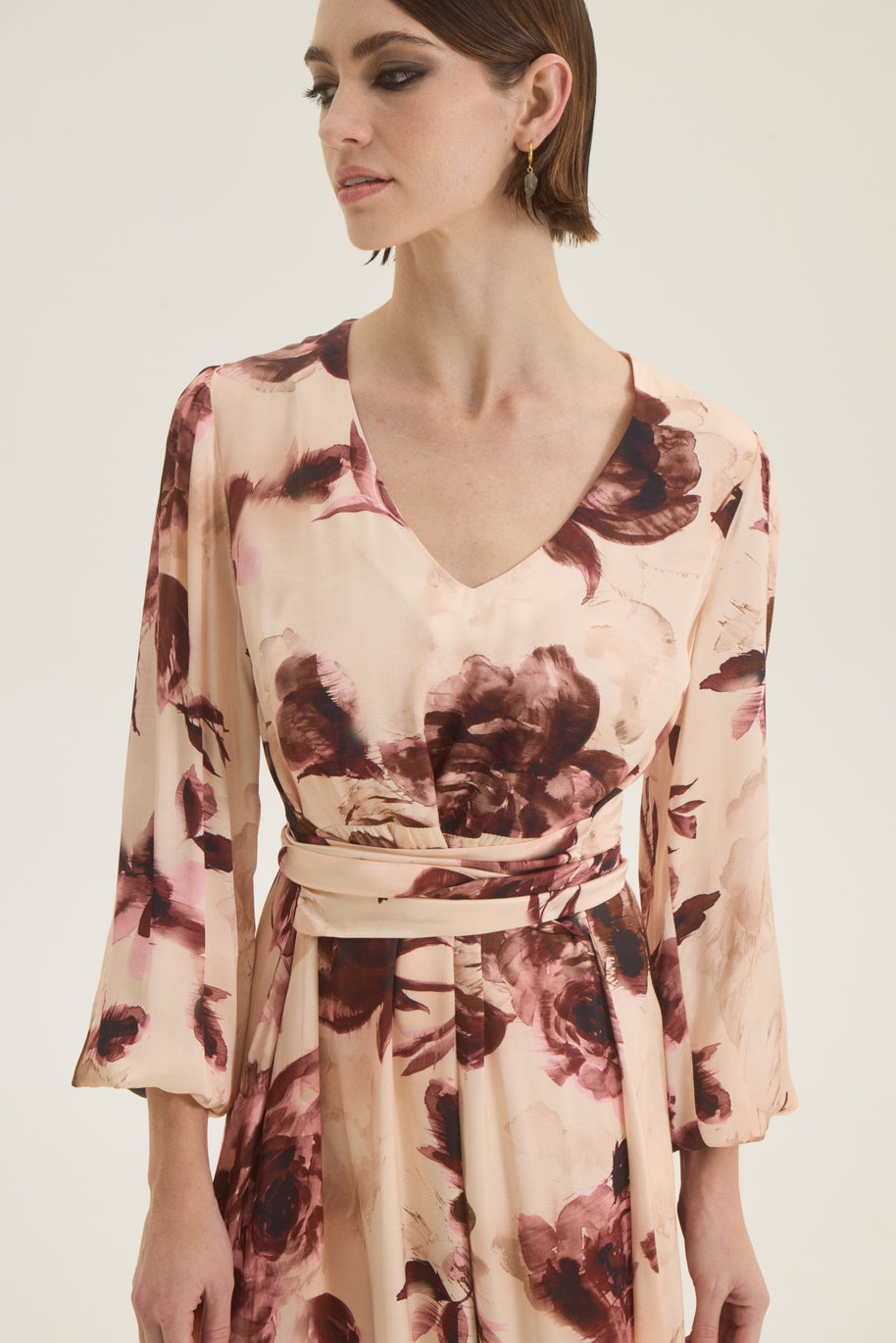Blossom printed dress