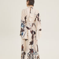 Flower printed dress