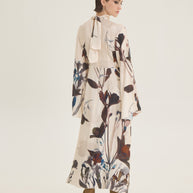 Flower printed dress