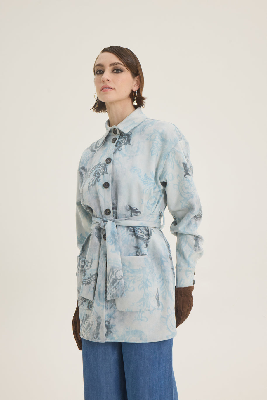 Paisley ciel shirt