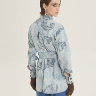 Paisley ciel shirt