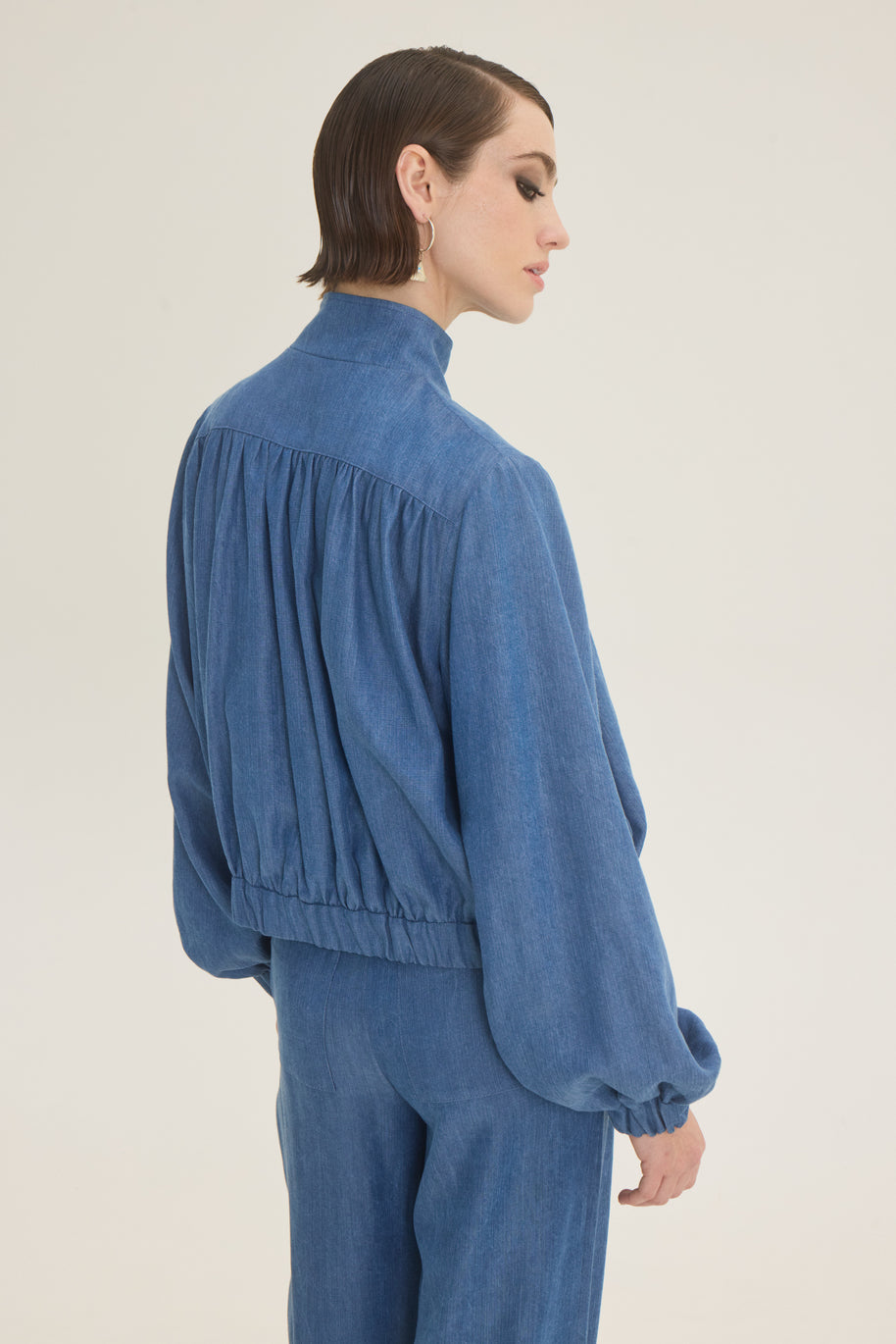 Pleated jacket