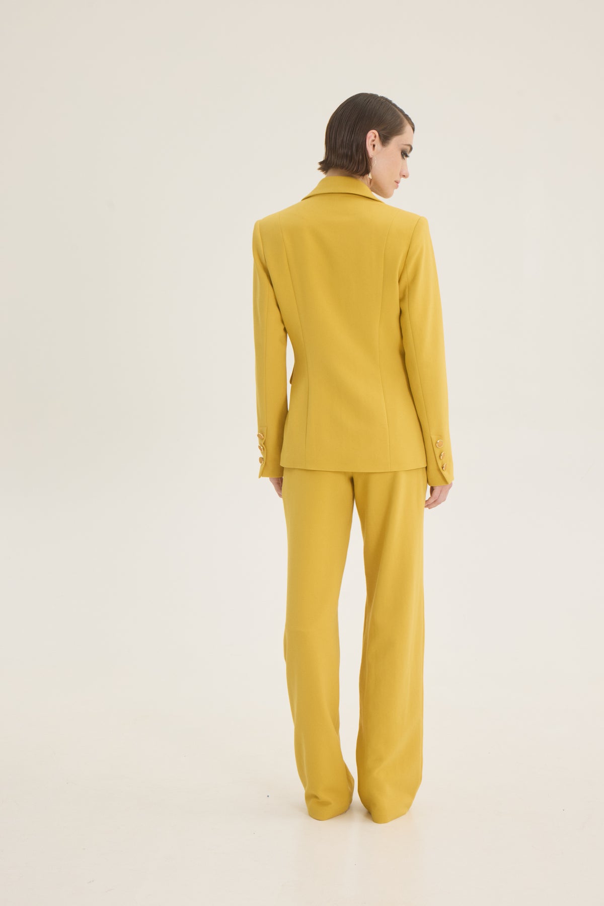 Classic crepe blazer