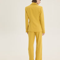Classic crepe blazer
