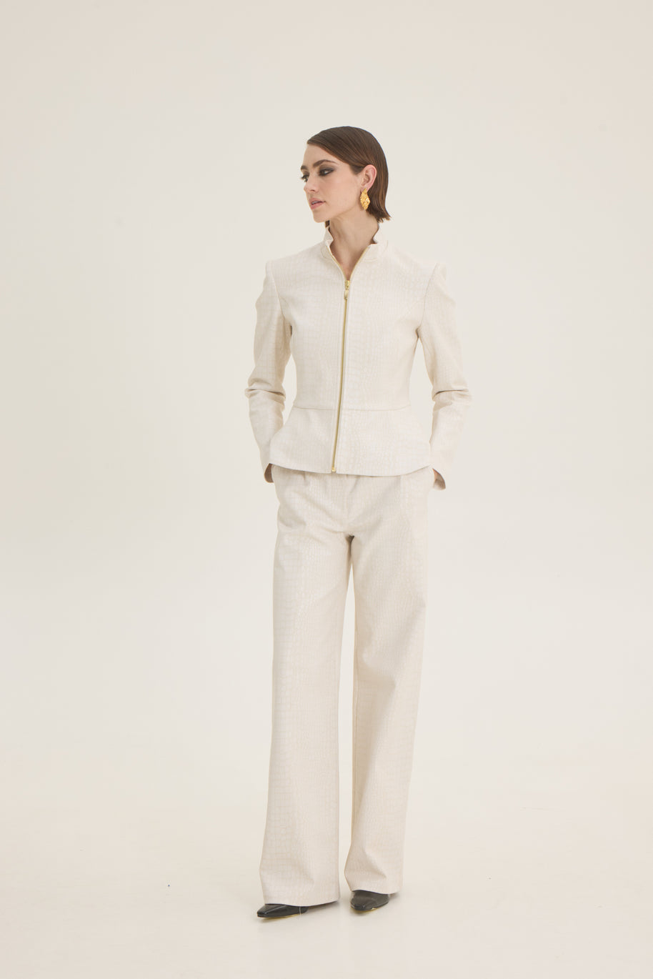 Croco pants