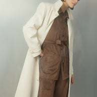 Suede shirt