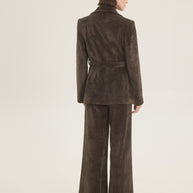 Corduroy double breasted blazer