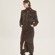 Corduroy bomber