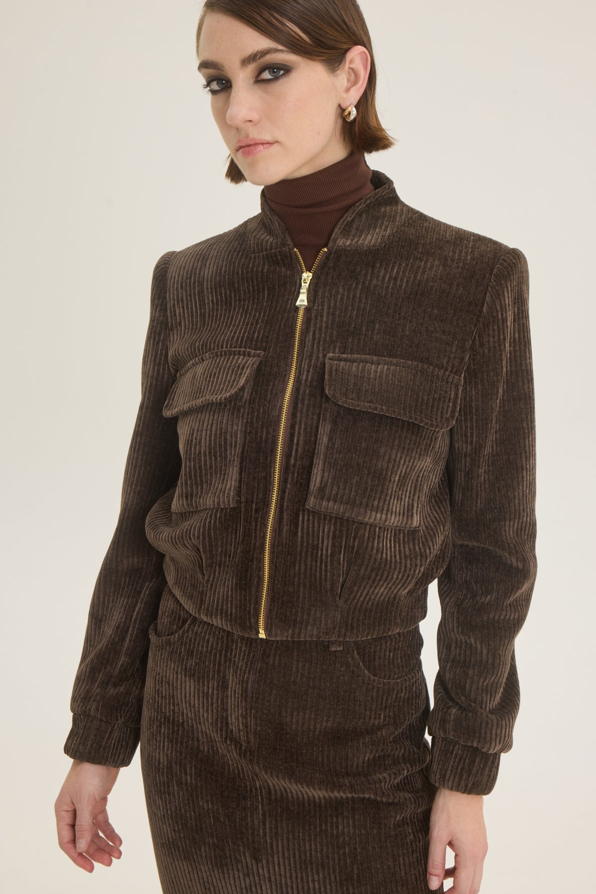 Corduroy bomber
