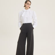 Shirt with bow