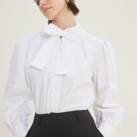 Shirt with bow