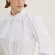 Shirt with bow