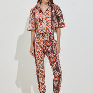 Patterned Short Shirt