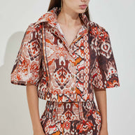 Patterned Short Shirt