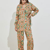 Long Shirt with Designs
