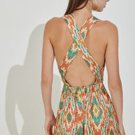 Long Backless Dress