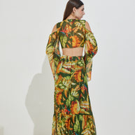 Short Silk Shirt