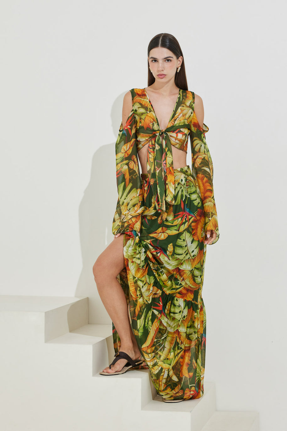 Short Silk Shirt