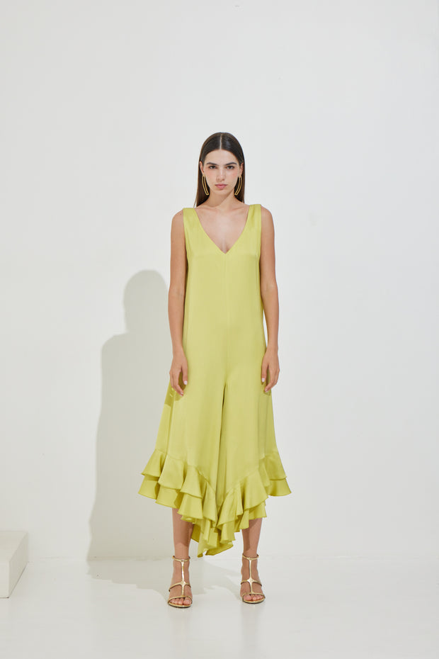 Ολόσωμη Φόρμα με Βολάν