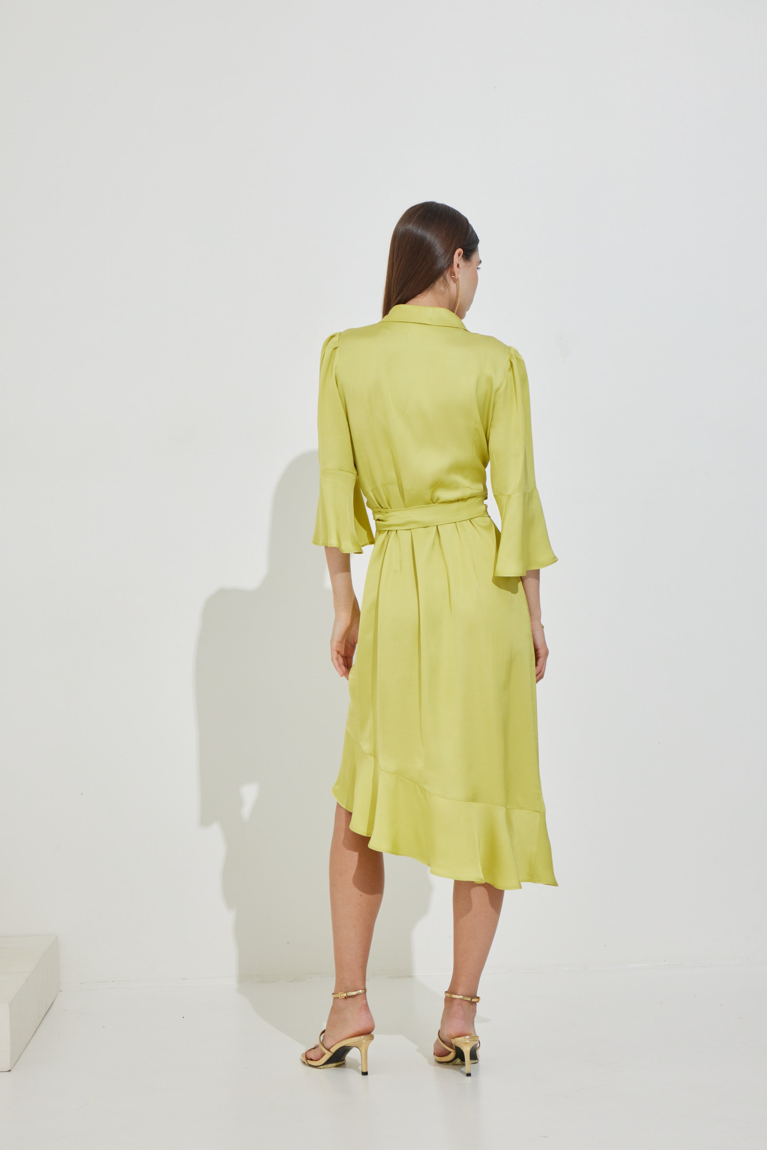 Asymmetrical Wrap Dress