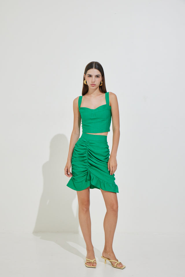 Crop-Top με Λάστιχο