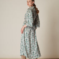 Satin Scarf Dress