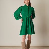 Crepe Clos Dress