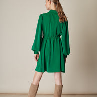 Crepe Clos Dress