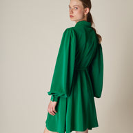 Crepe Clos Dress
