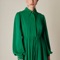 Crepe Clos Dress