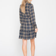 Midi Φόρεμα με Σχέδια