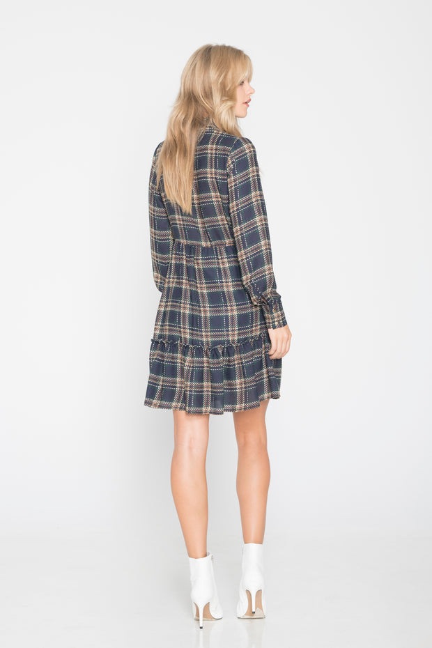 Midi Φόρεμα με Σχέδια