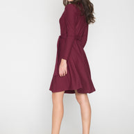 Dress with Belt at the Waist