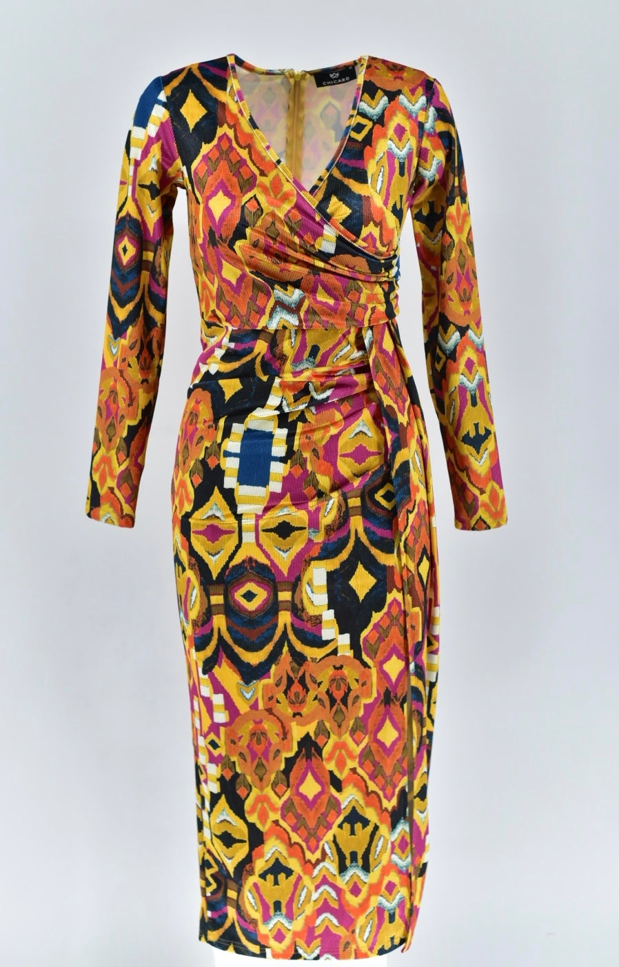 Βελουδίνο Φόρεμα με Άνοιγμα