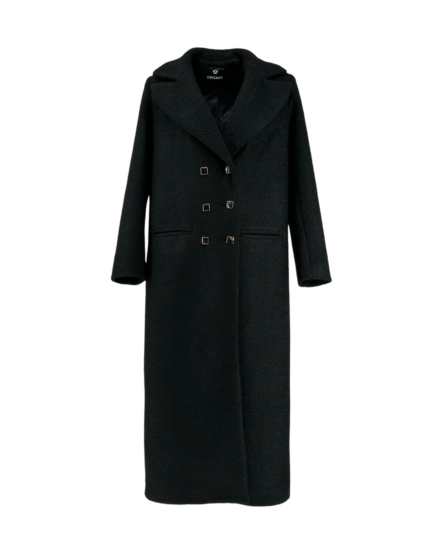 Μακρύ Σταυρωτό Παλτό