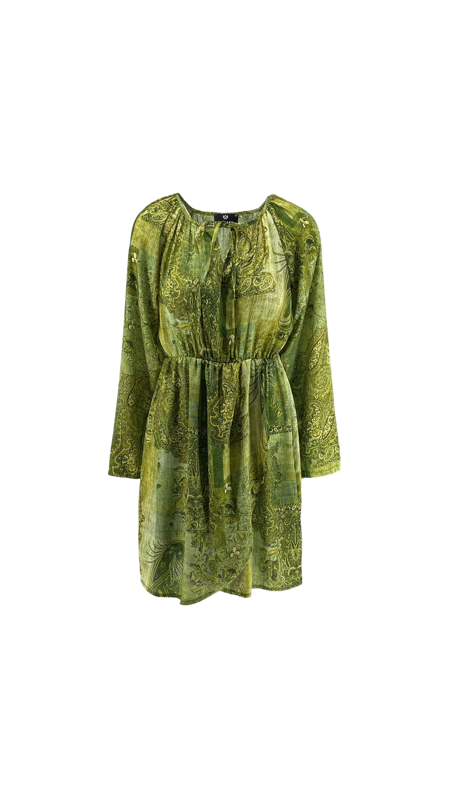 Dress with Lace Patterns