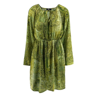 Dress with Lace Patterns