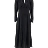 Μακρύ Φόρεμα με V Λαιμόκοψη