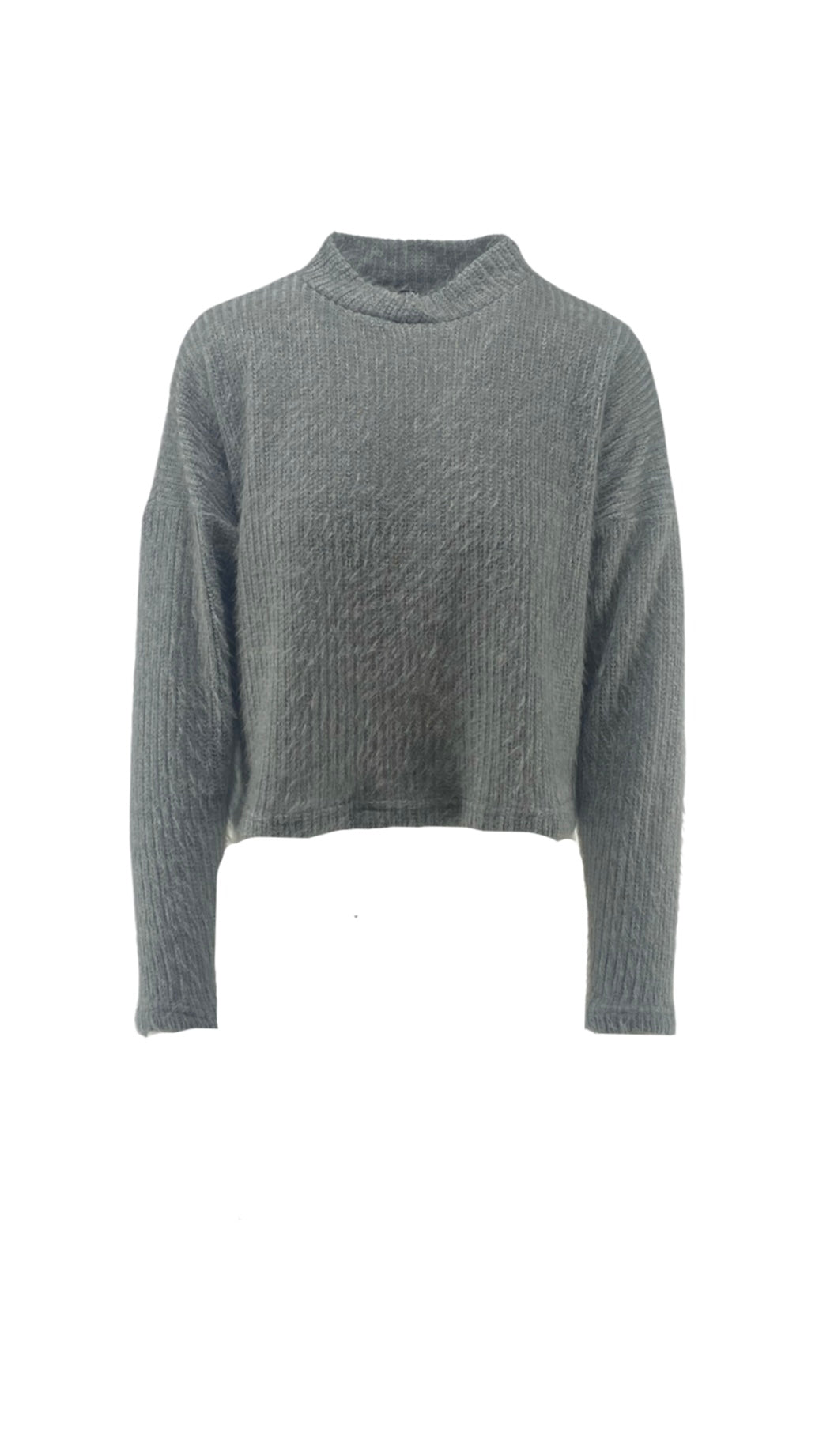 Κοντό Πλεκτό Πουλόβερ