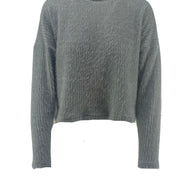 Κοντό Πλεκτό Πουλόβερ