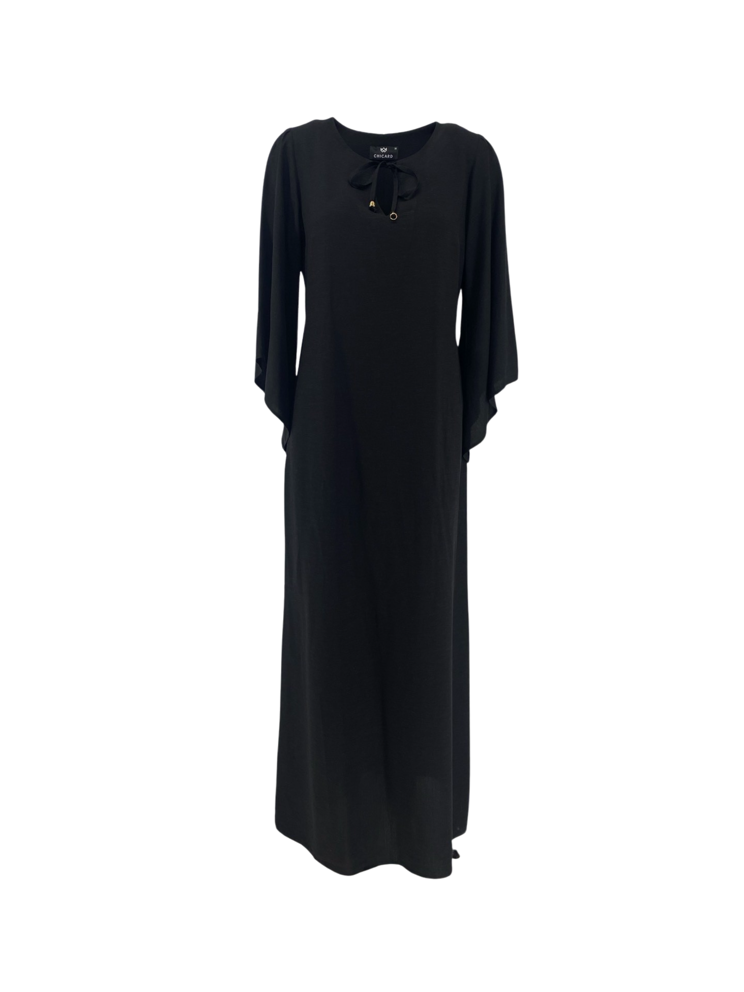 Long Dress with Wide Sleeves