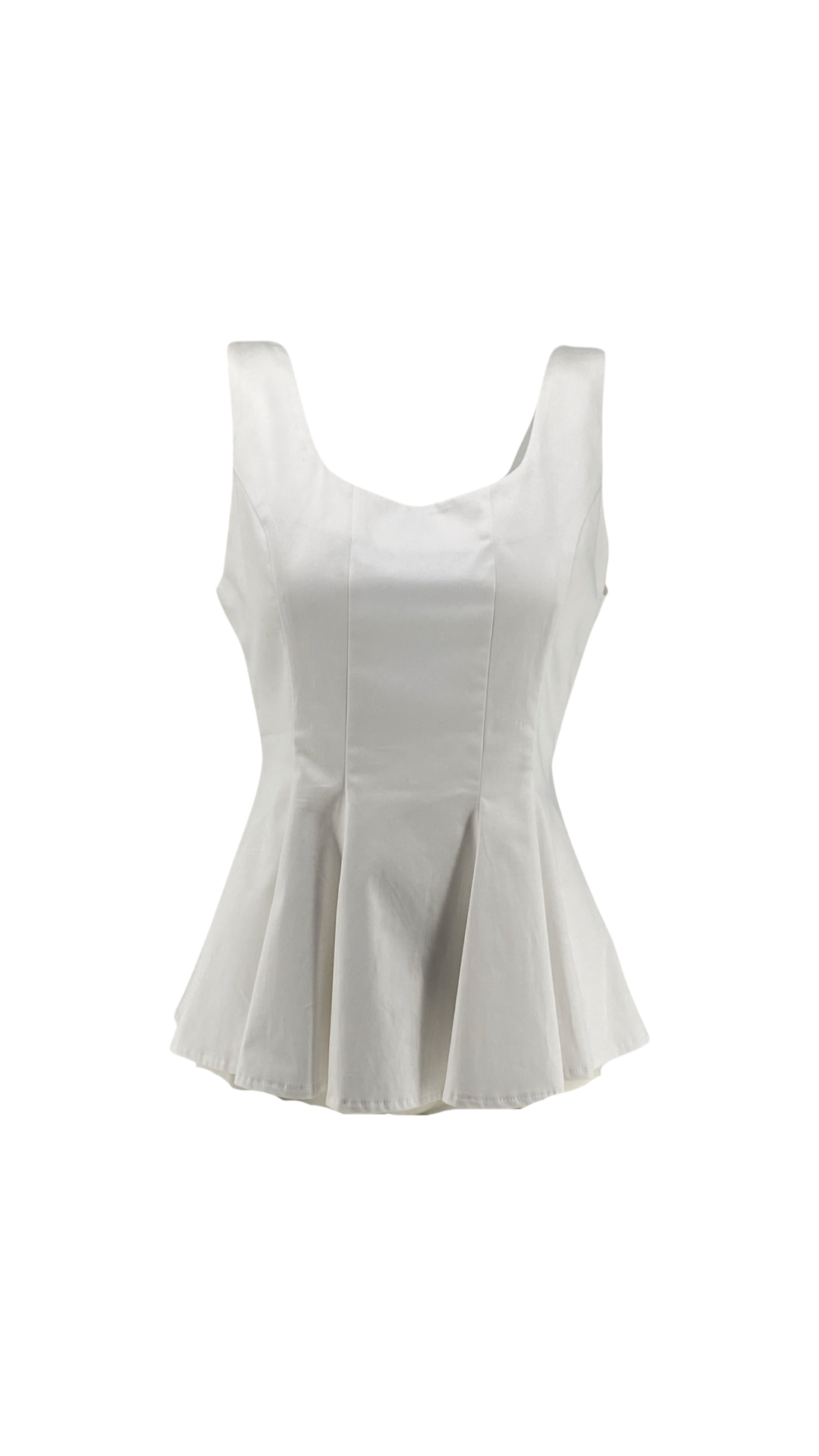 Sleeveless Fitted Blouse