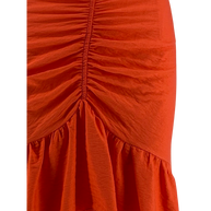 Asymmetrical Skirt with Ruffles