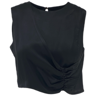 Long Sleeves Crop-Top