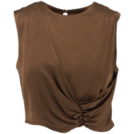 Long Sleeves Crop-Top