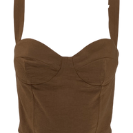 Elastic Band Crop-Top