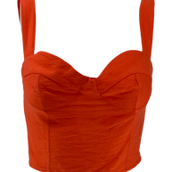 Elastic Band Crop-Top